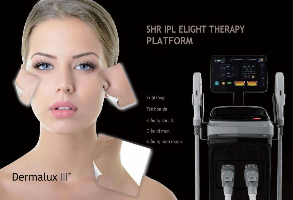Máy Triệt Lông 3 Trong 1 Dermalux III