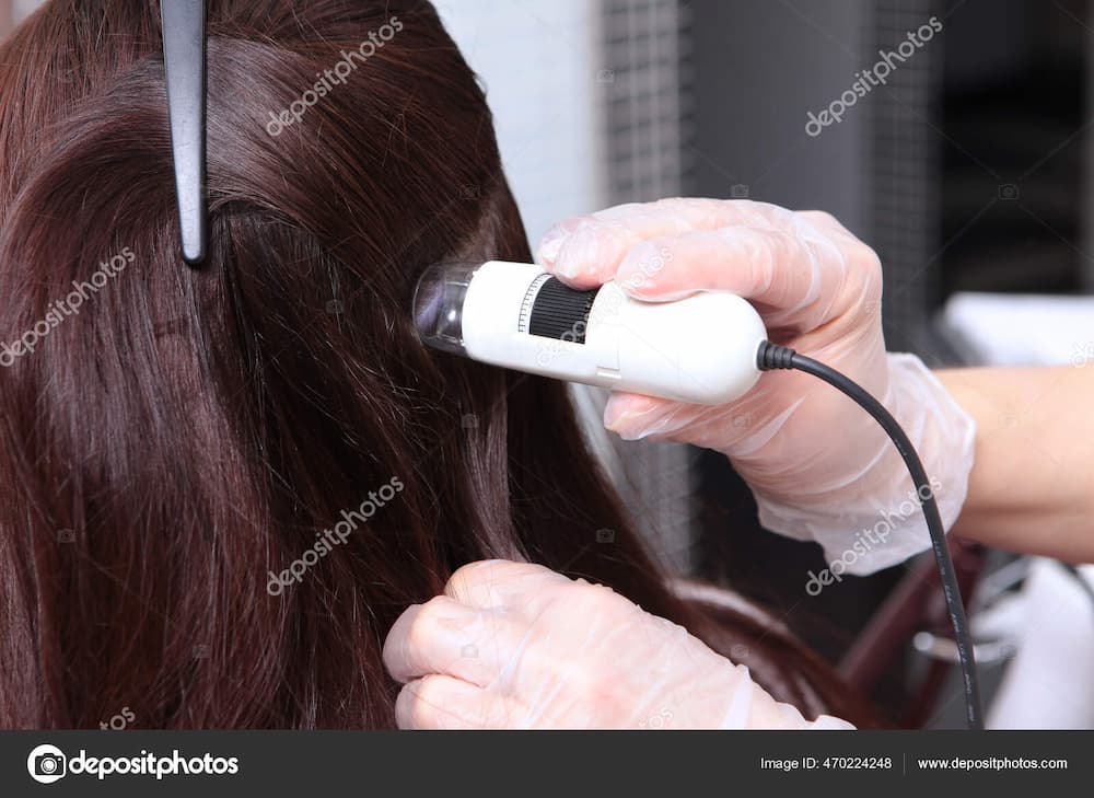 Máy soi da đầu